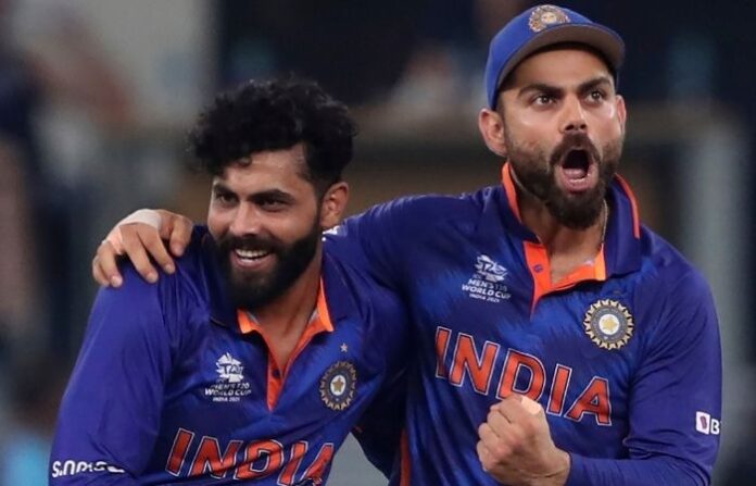 Virat Kohli and Ravindra Jadeja