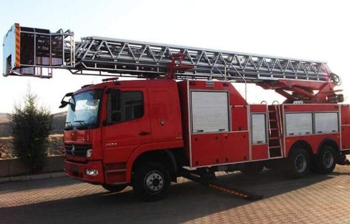 hydraulic car fire brigade