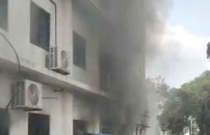 nagar-hospital-fire nagar-hospital-fire