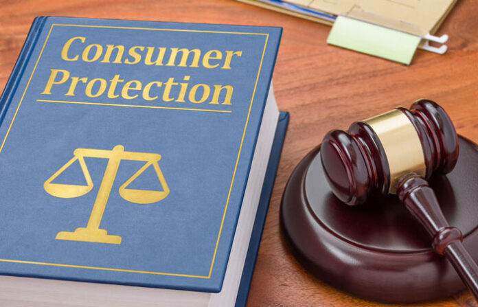 Law book with a gavel - Consumer Protection