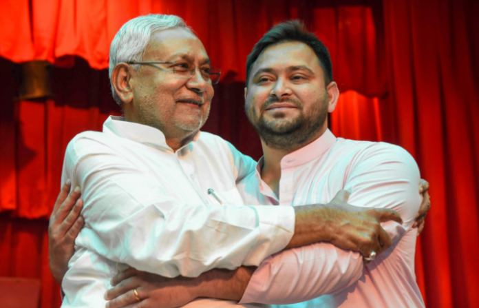 Nitish Kumar and tejasvi