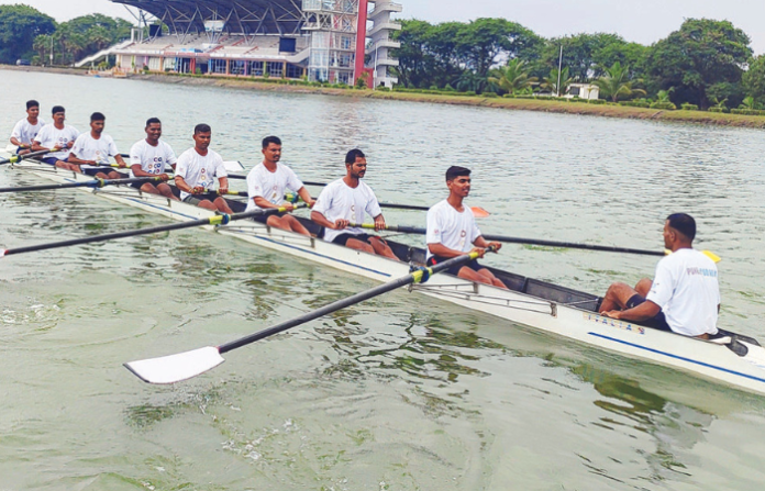 rowing game