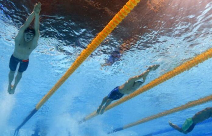 swimming