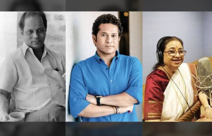 sudhir phadke sachin tendulkar usha mangeshkar