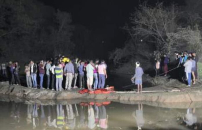 ultratech pond chandrapur drowning