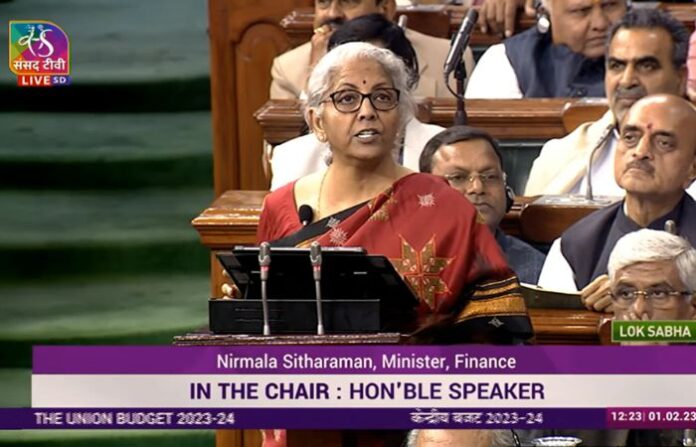 Nirmala Sitharama 2023 budget