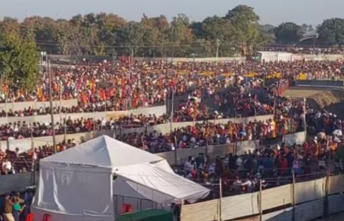 mp rudraksha stampede