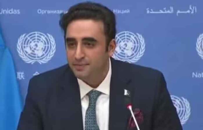 Pakistan Foreign Minister Bilawal Bhutto Zardari