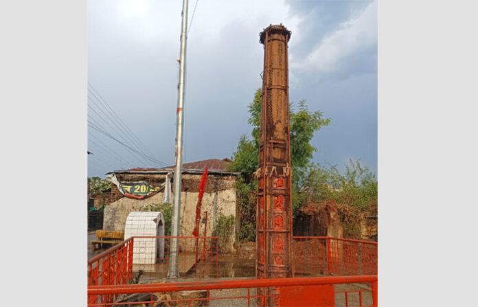 chandrapur-pillar-damage