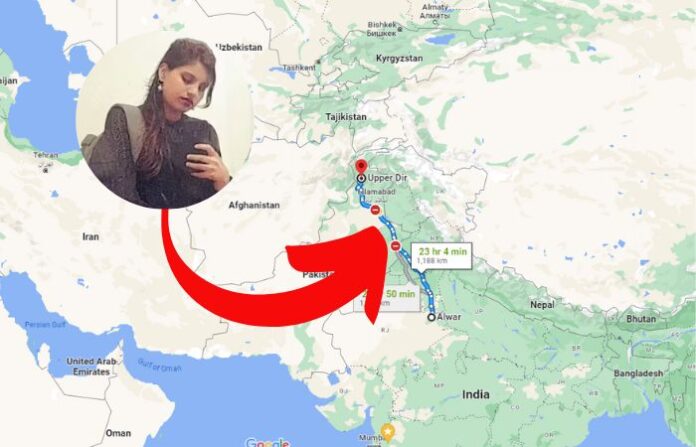Anju went to pakistan