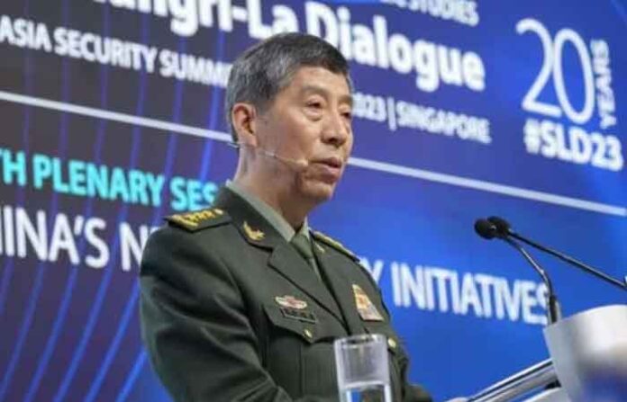 Chinese Defence Minister Li Shangfu Chinese Defence Minister Li Shangfu