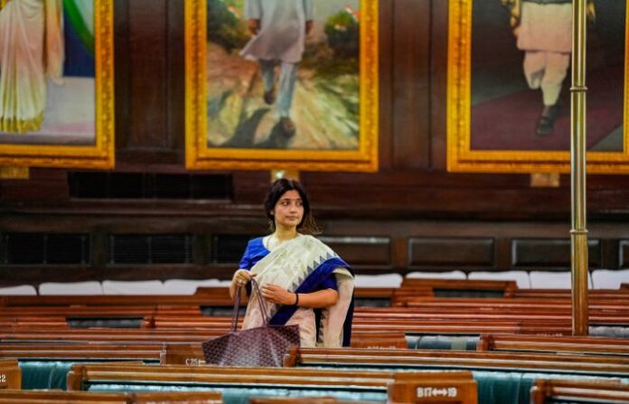 Dimple Yadav in Parliament