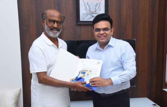 Rajnikanth get golden ticket from jay shah