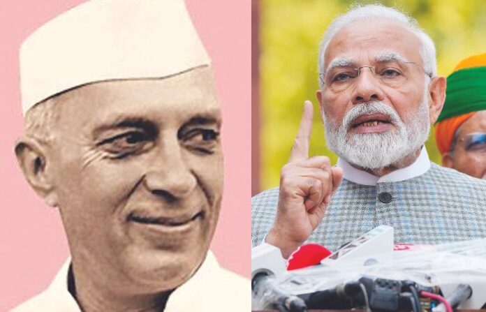 pandit neharu -modi