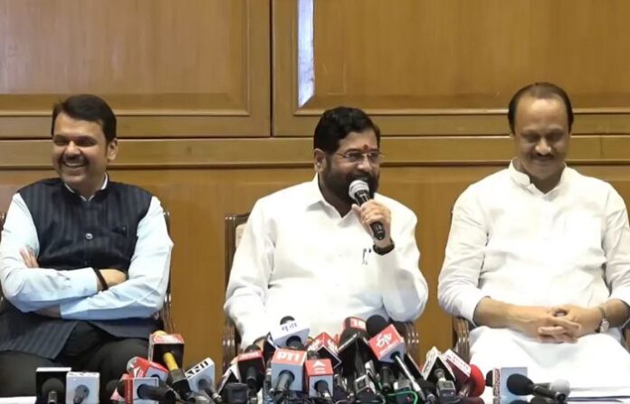 eknath shinde devendra ajit pawar