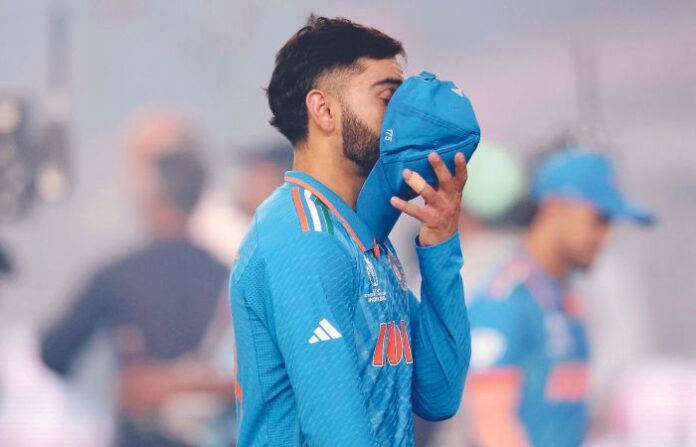 Virat Kohli Crying