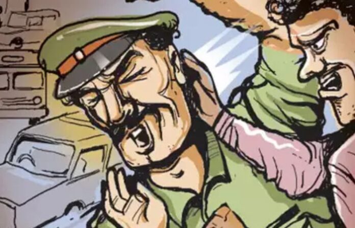 attack on police