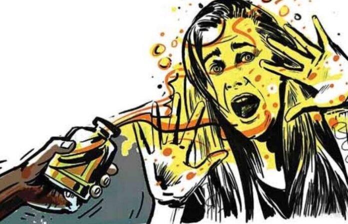 acid attack