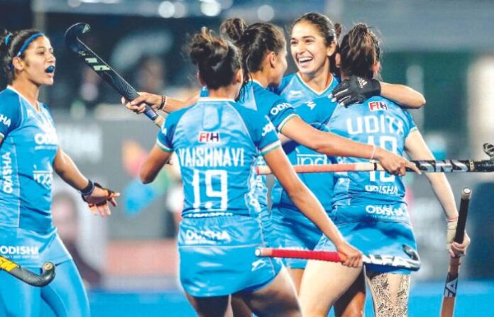 Indian women's hockey Team