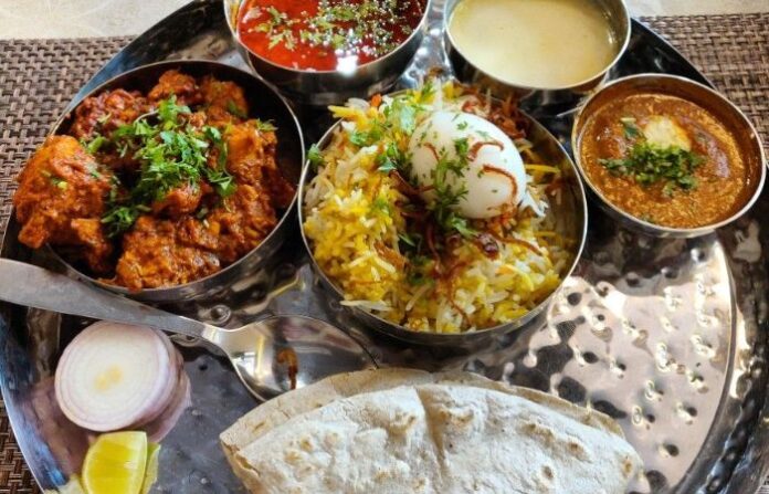 chiken thali