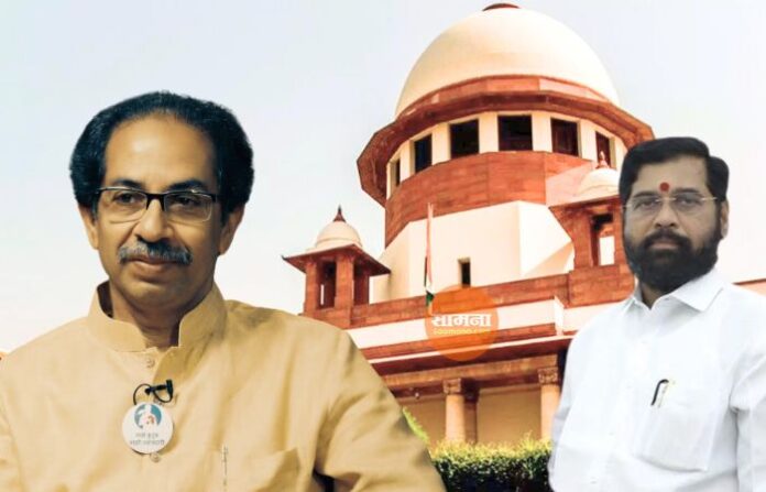 Supreme Court Uddhav Thackeray Eknath Shinde