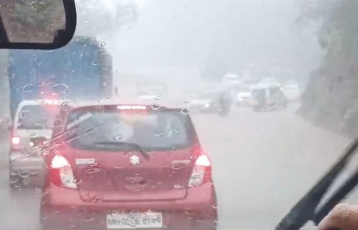 heavy rain