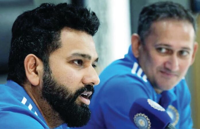 rohit sharma ajit agarkar