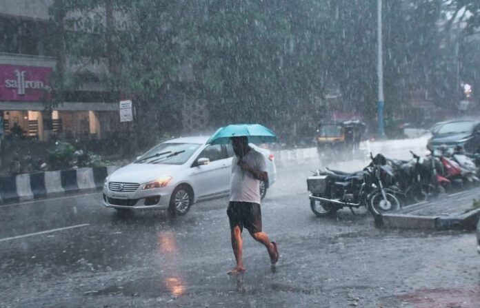 heavy rain