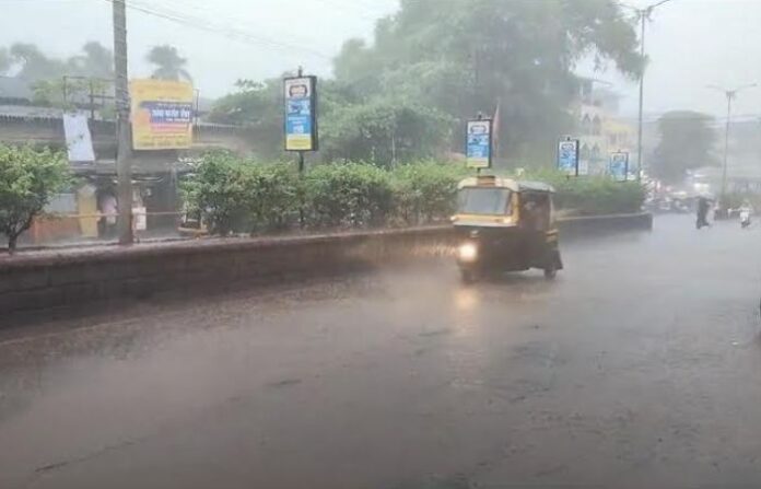 heavy rain
