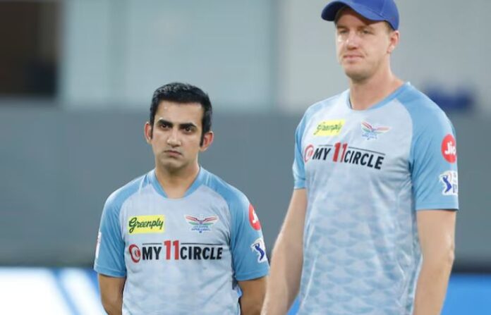 Goutam Gambhir And Morni Morkel