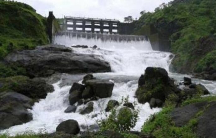 Hetawane Dam Overflows