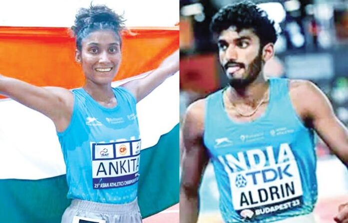 Jaswin Aldrin and Ankita Dhyani