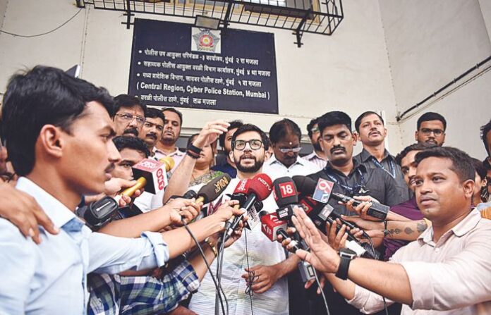 aaditya thackeray on hit and run worli