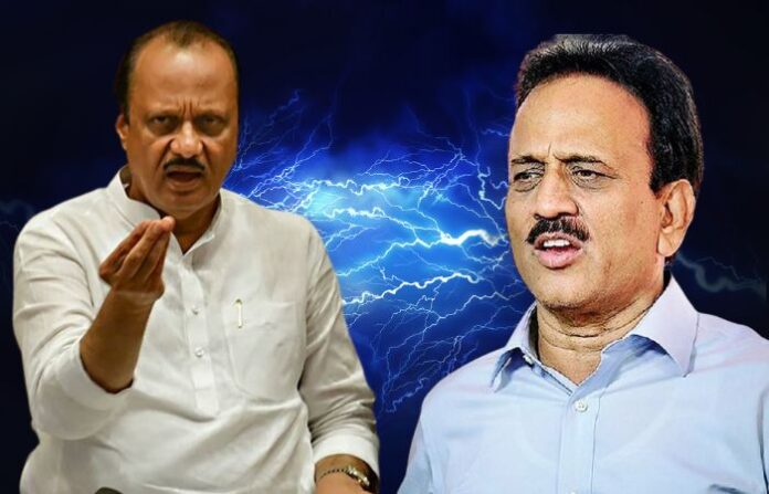 ajit pawar girish mahajan