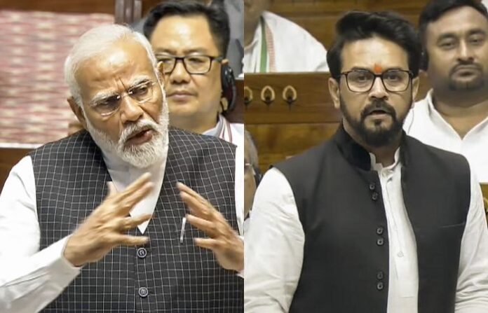 anurag thakur narendra modi