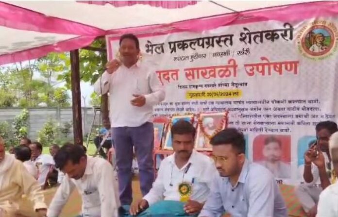 bhandara farmer hunger strike