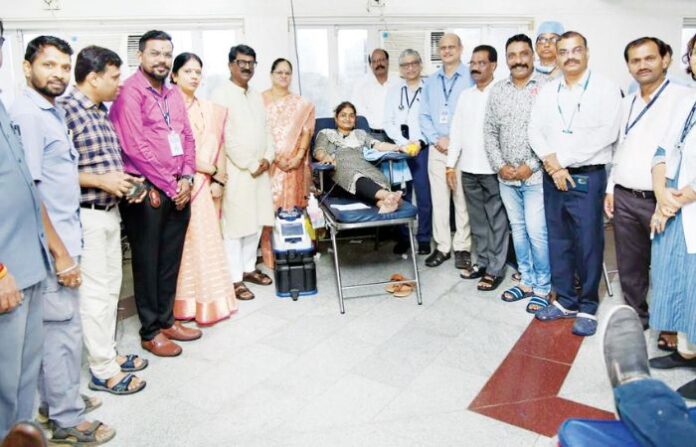 blood doantion camp tata hospital