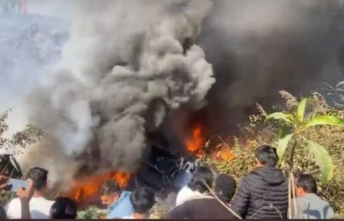 nepal plane crashed