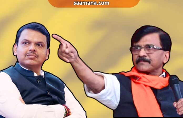 sanjay raut on fadnavis