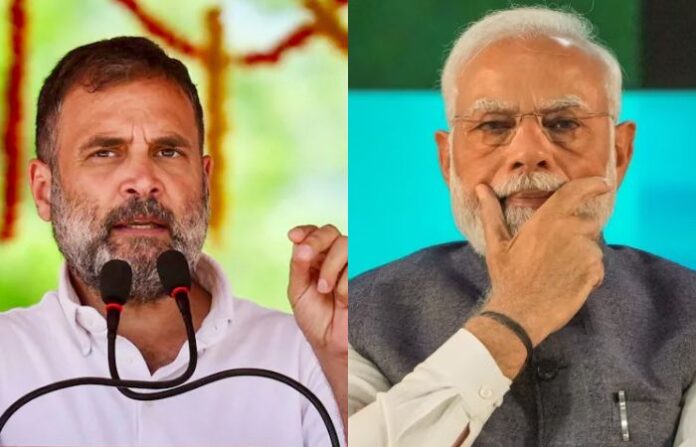 Rahul gandhi And Narendra Modi