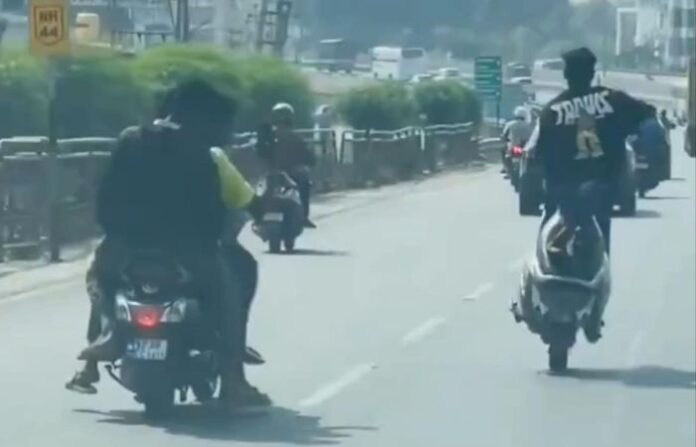 bike stunt
