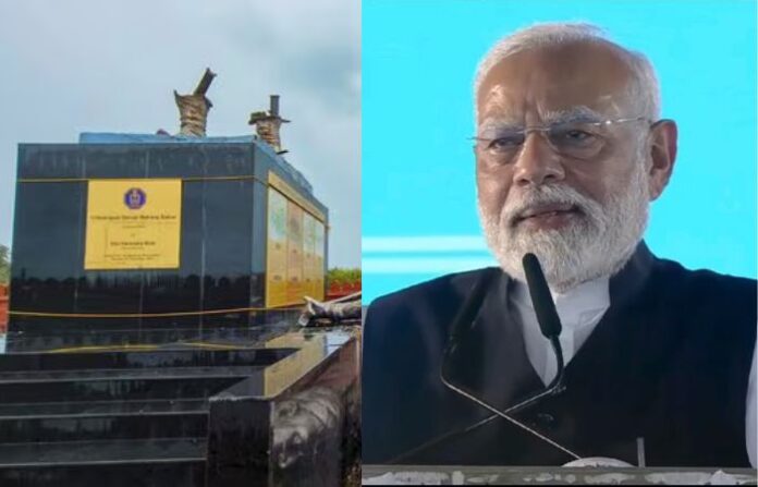 pm modi on statute