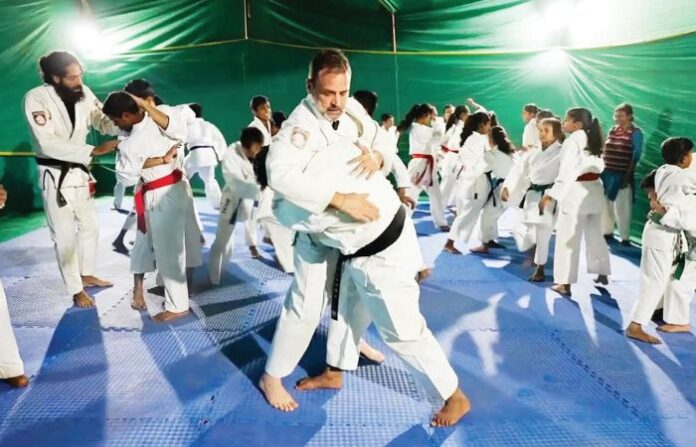 rahul gandhi martial arts