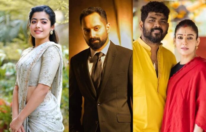 rashmika mandana fahad fashil nayantara vignesh