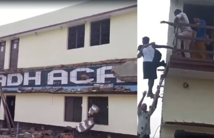 school balcony collapse