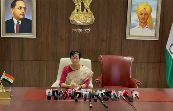 Atishi Takes Charge As Chief Minister Atishi Takes Charge As Chief Minister