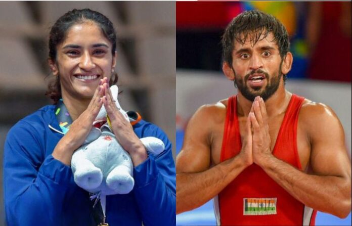 vinesh phogat bajrang punia