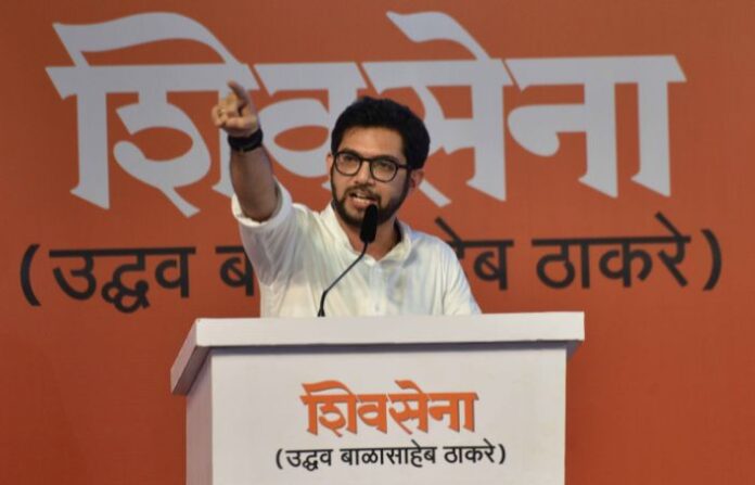 aaditya thackeray speech dasara melava