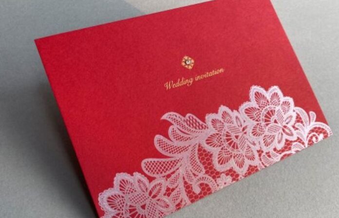 wedding card