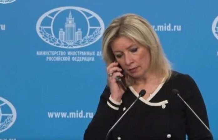Russia spokesperson ordered on call to keep quiet on ICBM strike